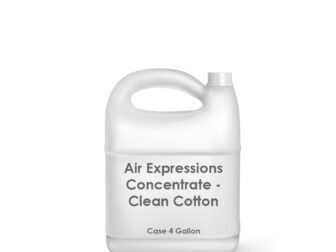 Air Expressions Concentrate - Clean Cotton – Case 4 Gallon
